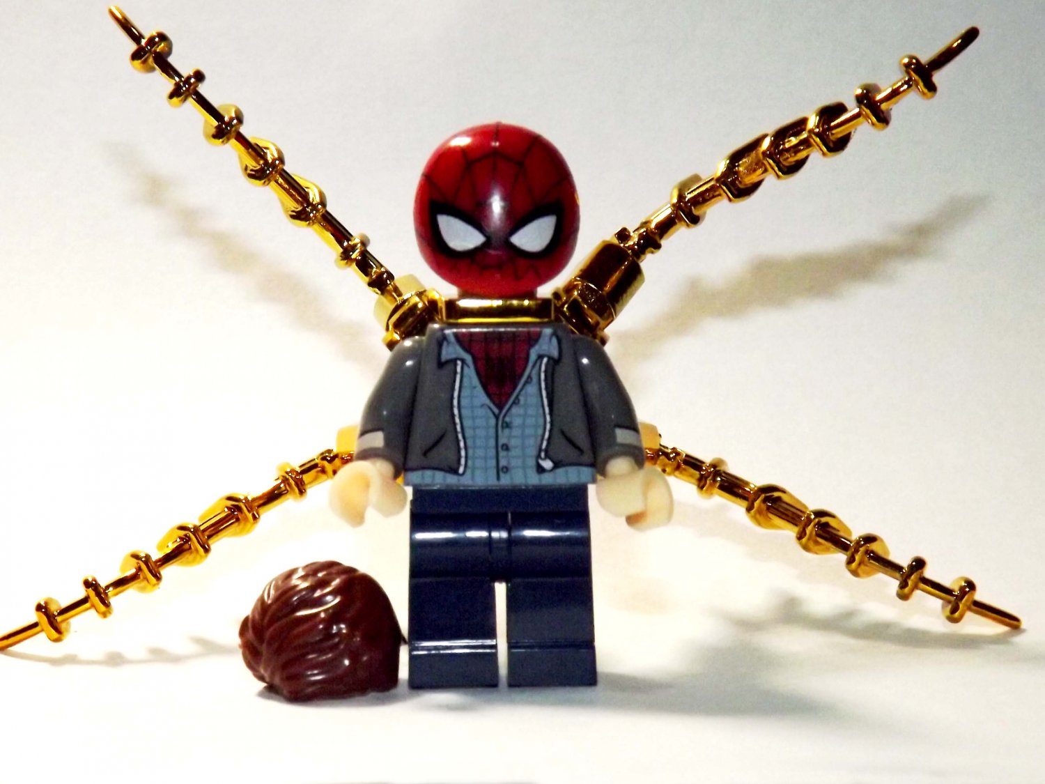 Peter Parker Iron-Spider Spider-Man  Across the Spider-Verse  Minifigure
