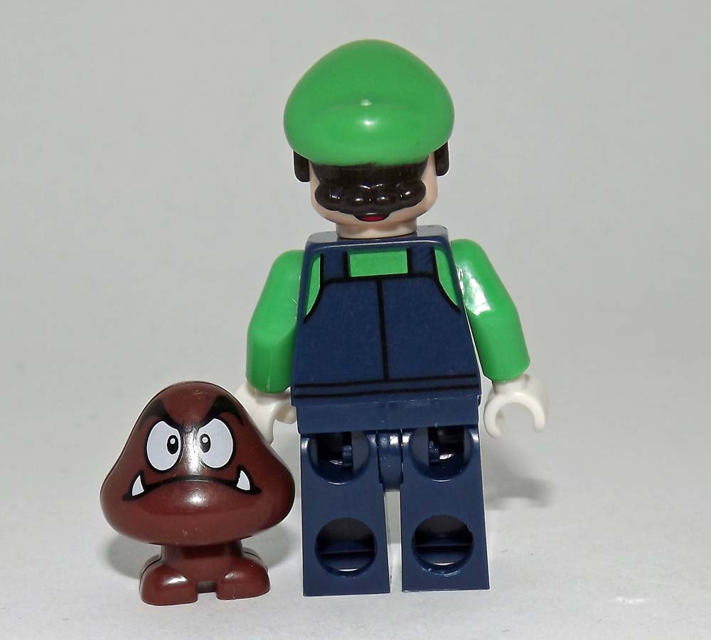 Luigi Mario Nintendo Game Minifigure