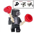 Toilet Man Camera with plungers Skibidi Cartoon Minifigure