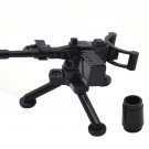 Belt Fed Machine Gun on tripod Weapon military Gun B - Army War