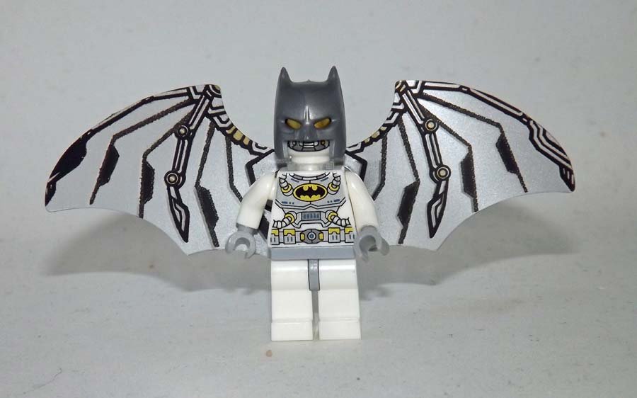 White Batman with wings DC Comic Minifigure