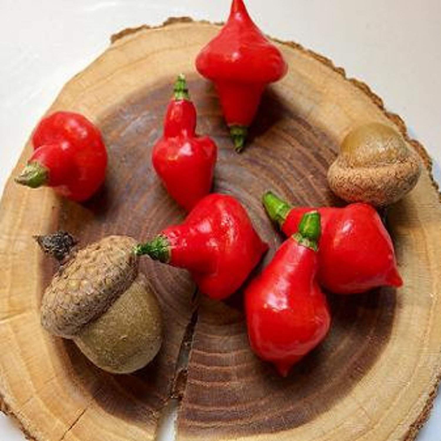 Spinning Top Hot Pepper Smoky Sweet Hot Pepper Seeds Naturally And Organically Grown