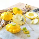 Scallop Yellow Squash Pattypan Seeds Vegetable Gardening