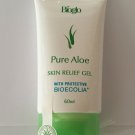 New Bioglo Pure Aloe Skin Relief Gel With Protective Bioecolia® 60Ml Exp 11 2025