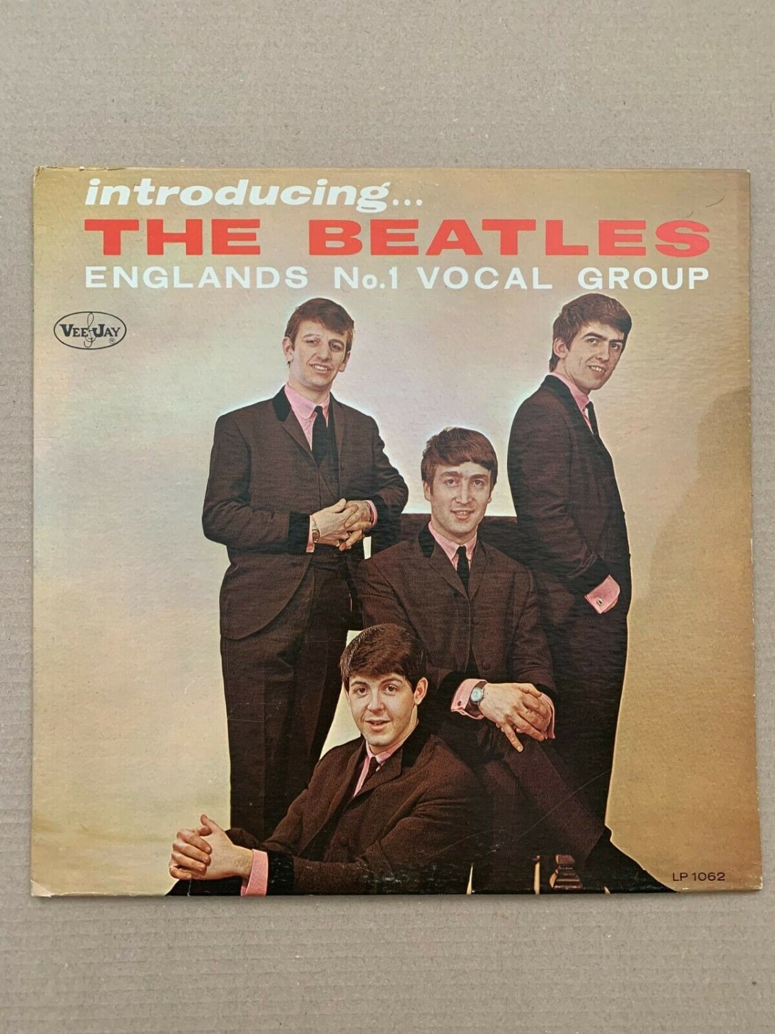 The Beatles - Introducing VJLP 1062, Columbia press, Version 2, Mono ...