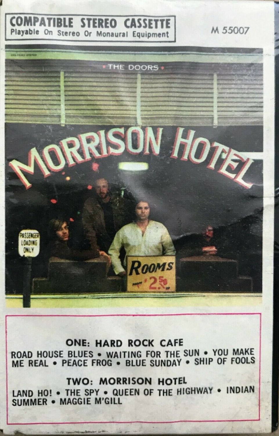 SEALED audio cassette, The Doors &acirc;�� Morrison Hotel M 55007, Snapcase, US