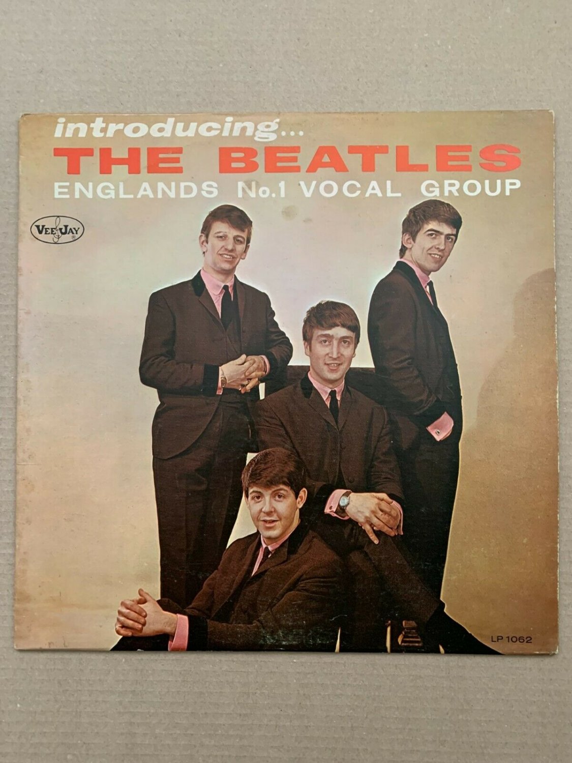 The Beatles &acirc;�� Introducing VJLP 1062, Version 2, Mono, Allentown press, US, 1964