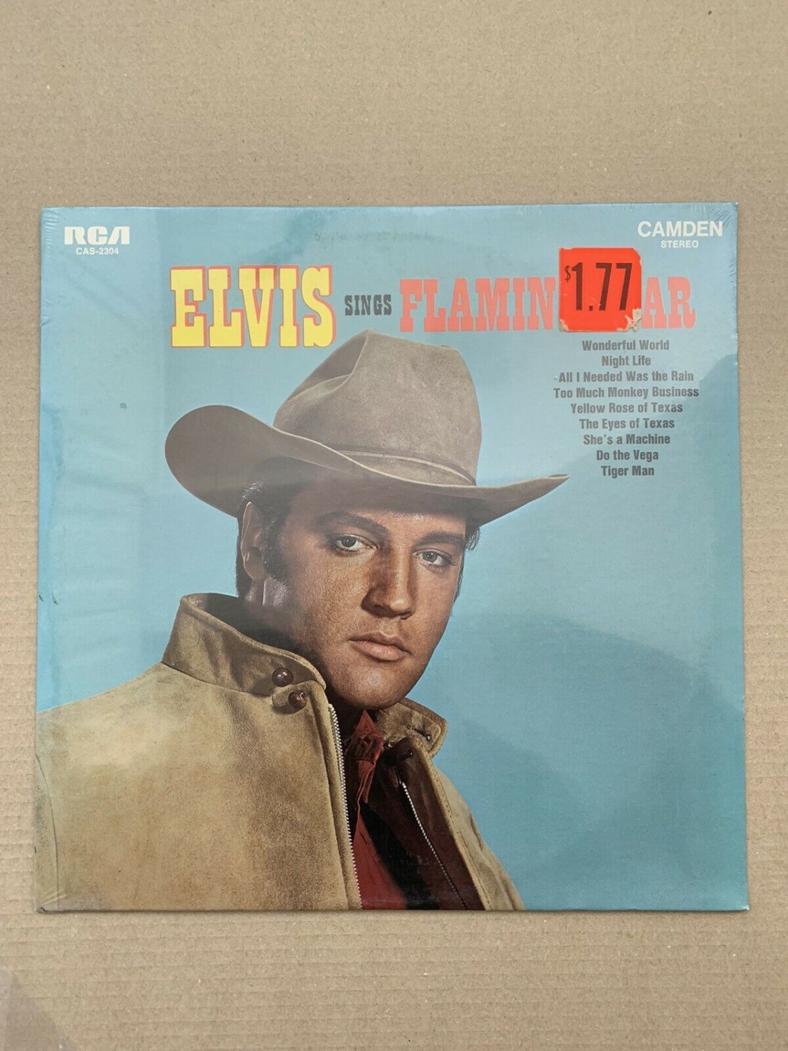 SEALED, Elvis Presley &acirc;�� Elvis Sings Flaming Star CAS-2304, Stereo, US, 1969