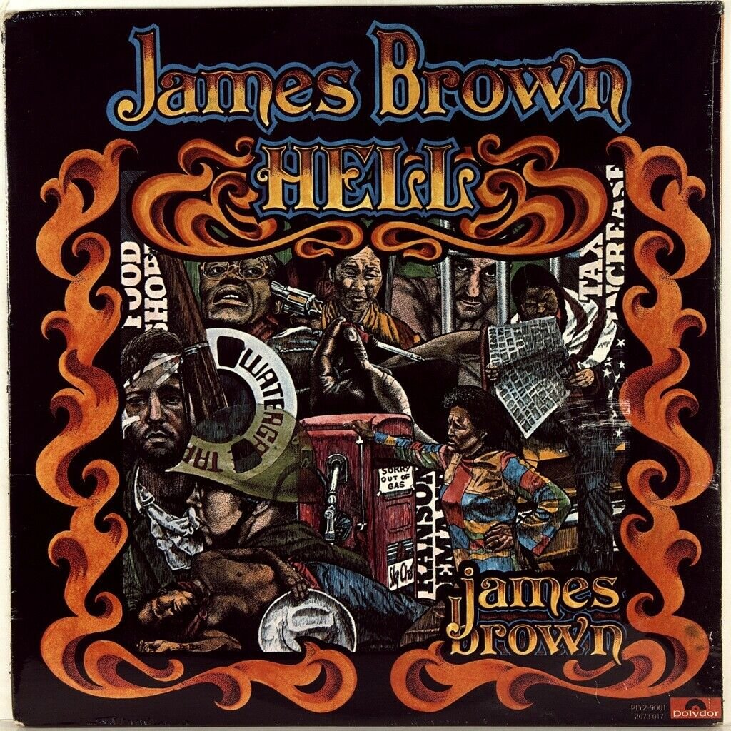 James Brown &acirc;��&acirc;�� Hell PD 2-9001, Monarch Pressing, original shrink, US, 1974, RARE