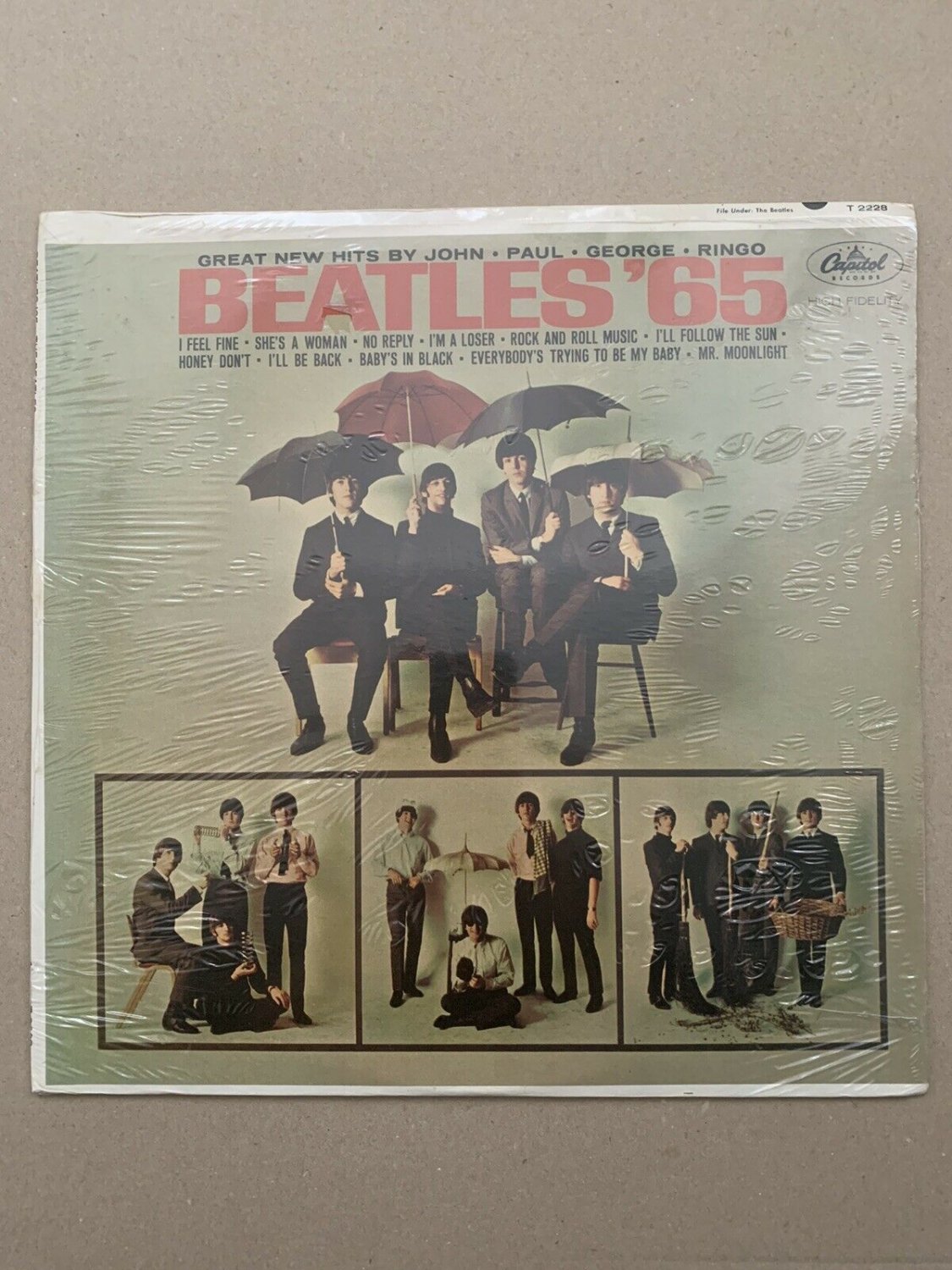 SEALED, The Beatles &acirc;�� Beatles '65 T 2228, Mono, 1st Pressing, US, 1964
