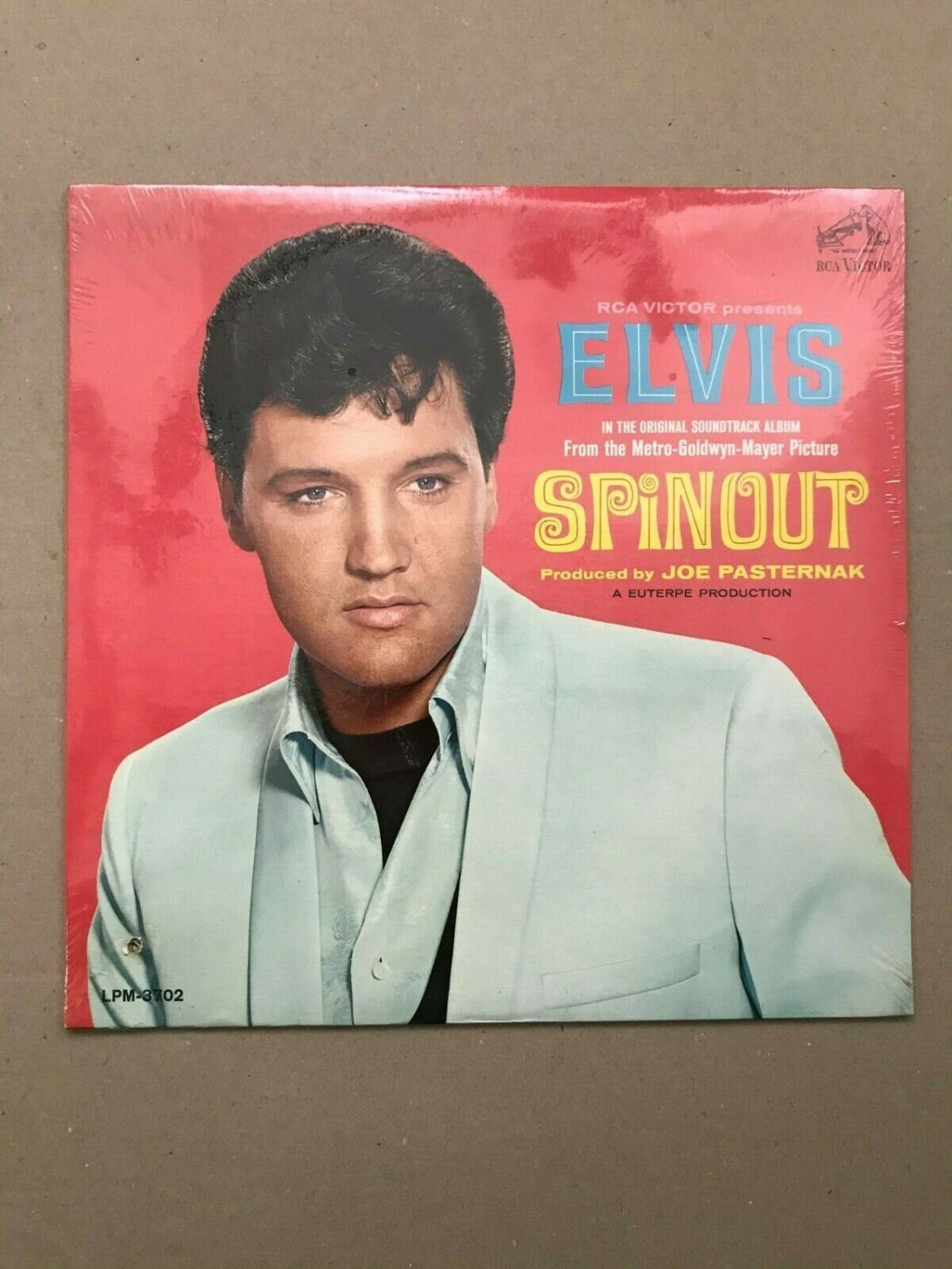 SEALED, Elvis Presley &acirc;�� Spinout LPM 3702, Mono, punch hole, US, 1966
