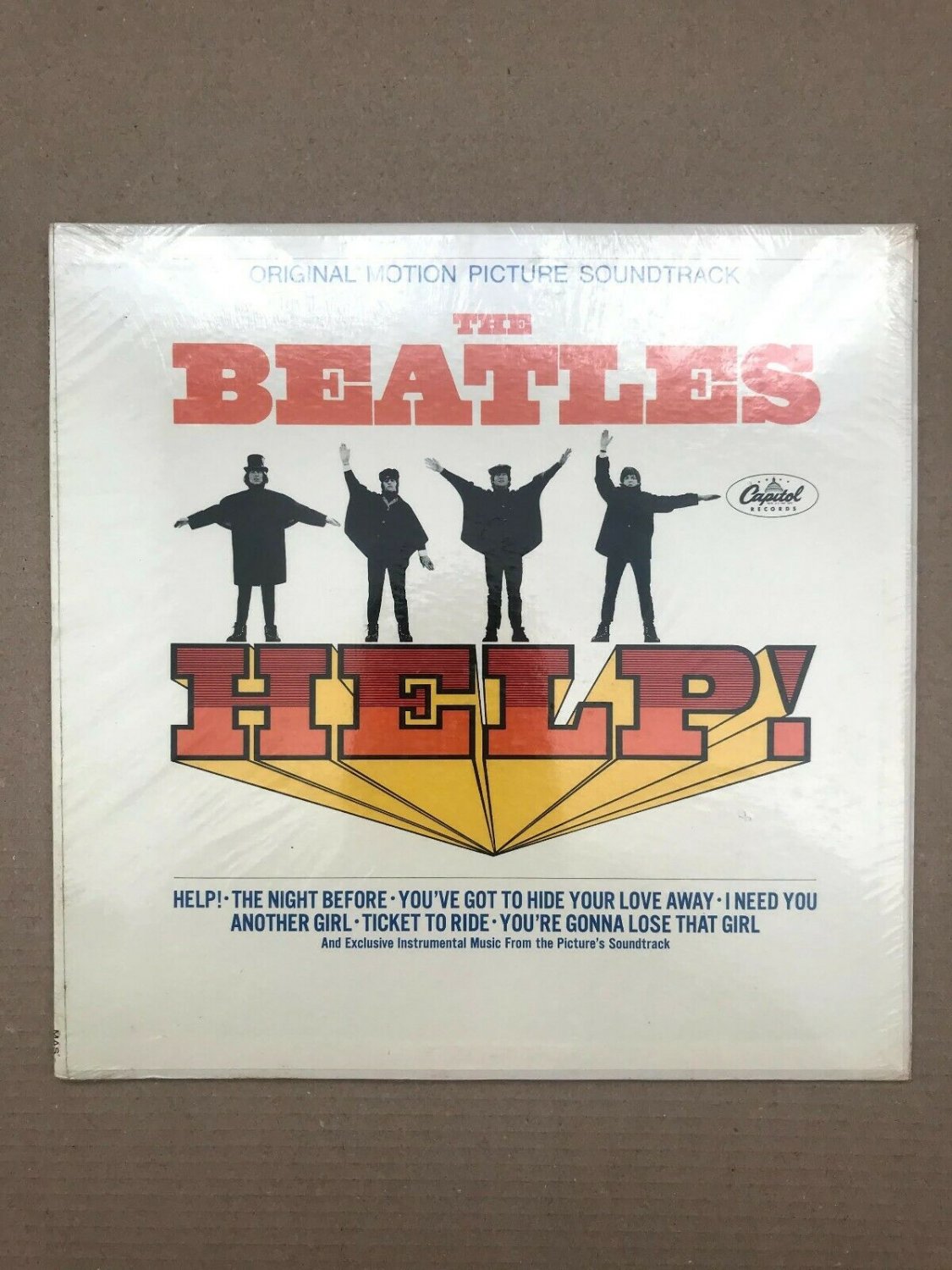 SEALED, The Beatles &acirc;��&acirc;�� Help! MAS-2386, Mono, ORIGINAL, FIRST PRESSING 1965, RARE
