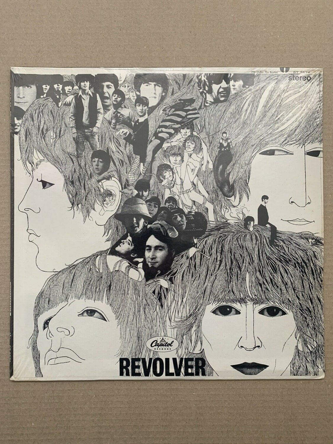SEALED, The Beatles &acirc;�� Revolver ST 2576, Stereo, no RIAA number on back, US, 1966