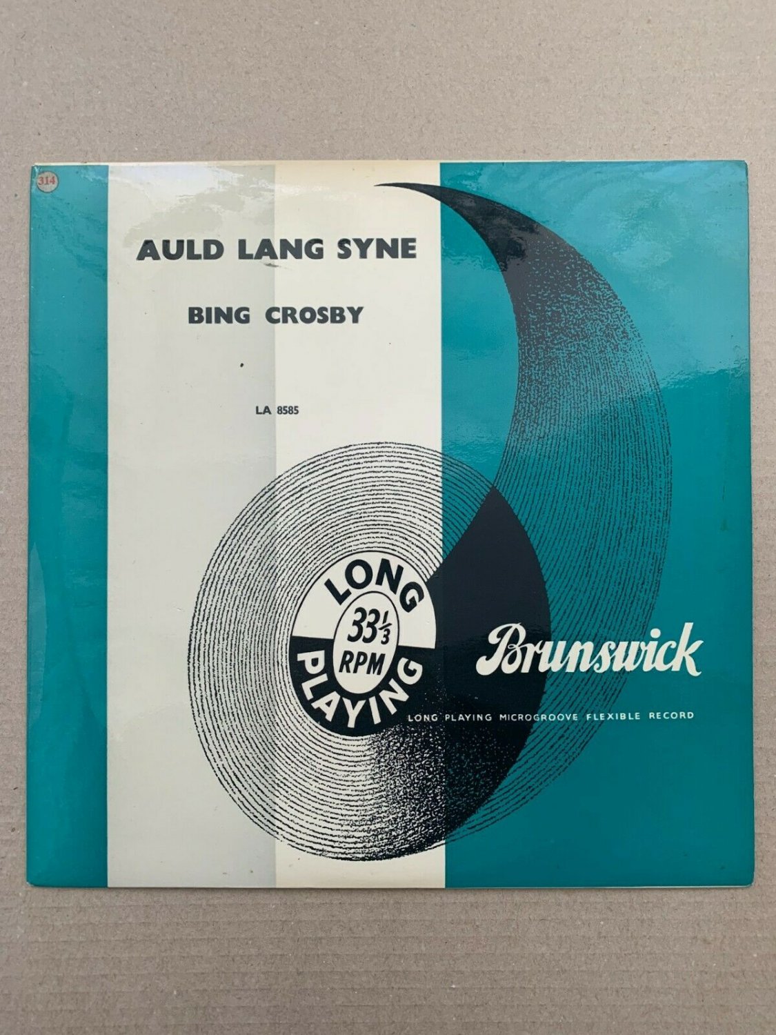 Bing Crosby &acirc;��&acirc;�� Auld Lang Syne LA.8585, 10", UK, 1955