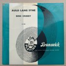 Bing Crosby ‎– Auld Lang Syne LA.8585, 10", UK, 1955