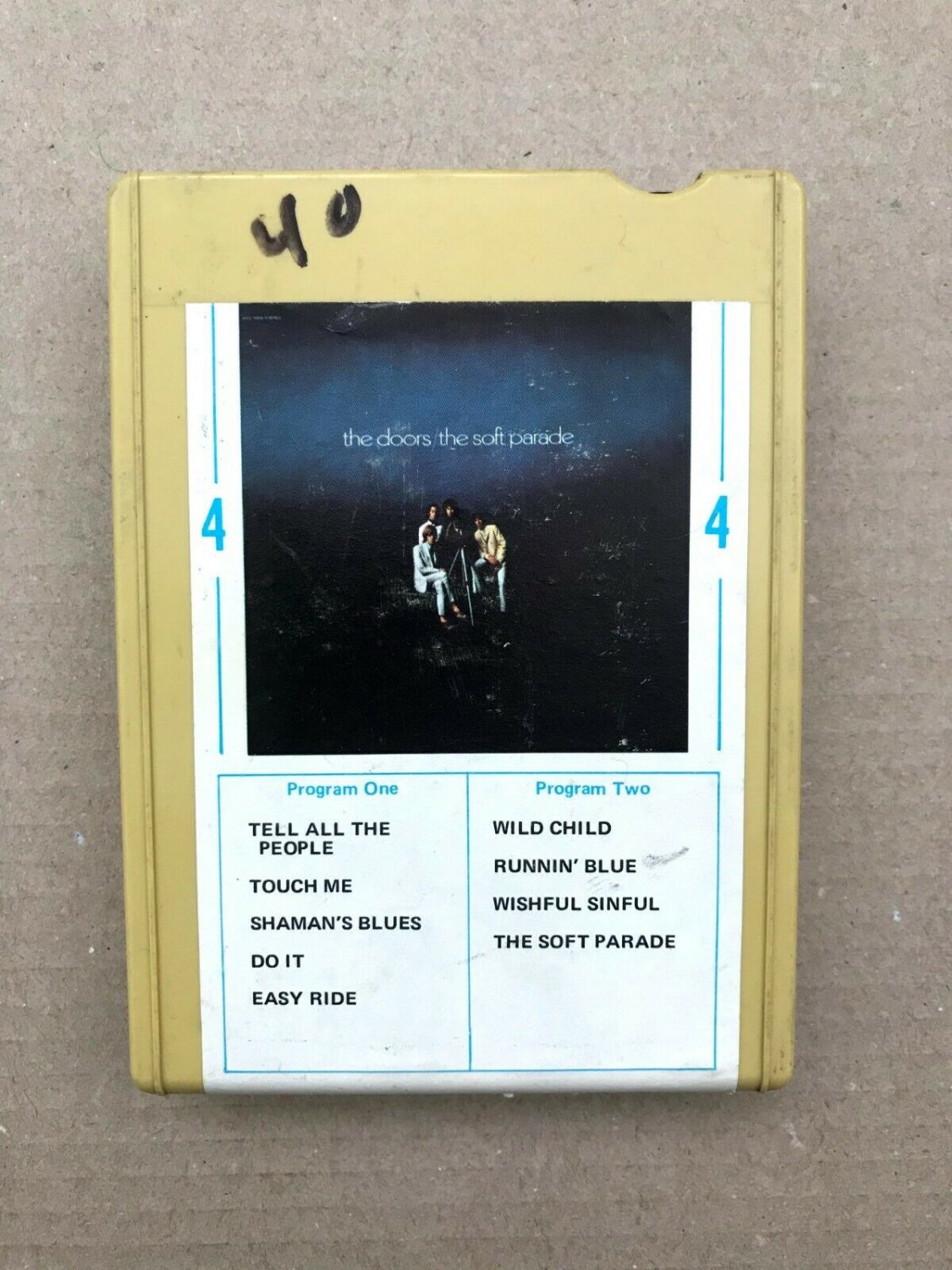 The Doors &acirc;��&acirc;�� The Soft Parade X 45005, 4-Track Cartridge, US