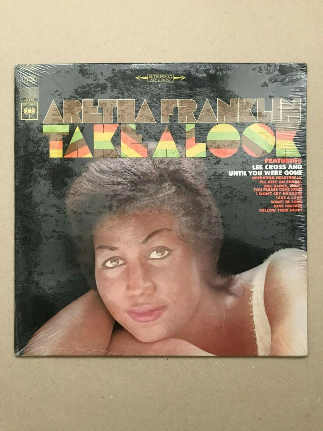 SEALED, Aretha Franklin &acirc;��&acirc;�� Take A Look CS 9554, Stereo, #5 on back, US, 1967