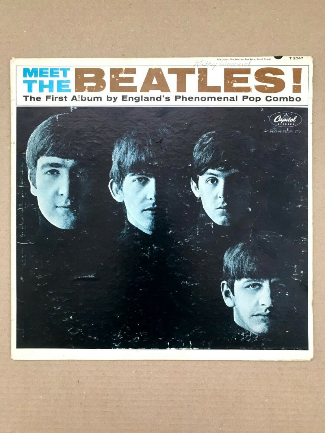 The Beatles &acirc;��&acirc;�� Meet The Beatles! T-2047, Mono, Rockaway Pressing, RIAA #2, RARE