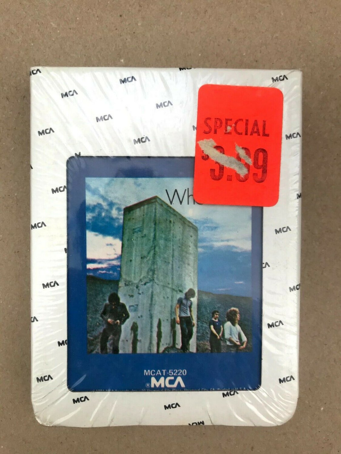 SEALED, The Who &acirc;��&acirc;�� Who's Next MCAT 5220, 8-Track Cartridge, MEGA RARE