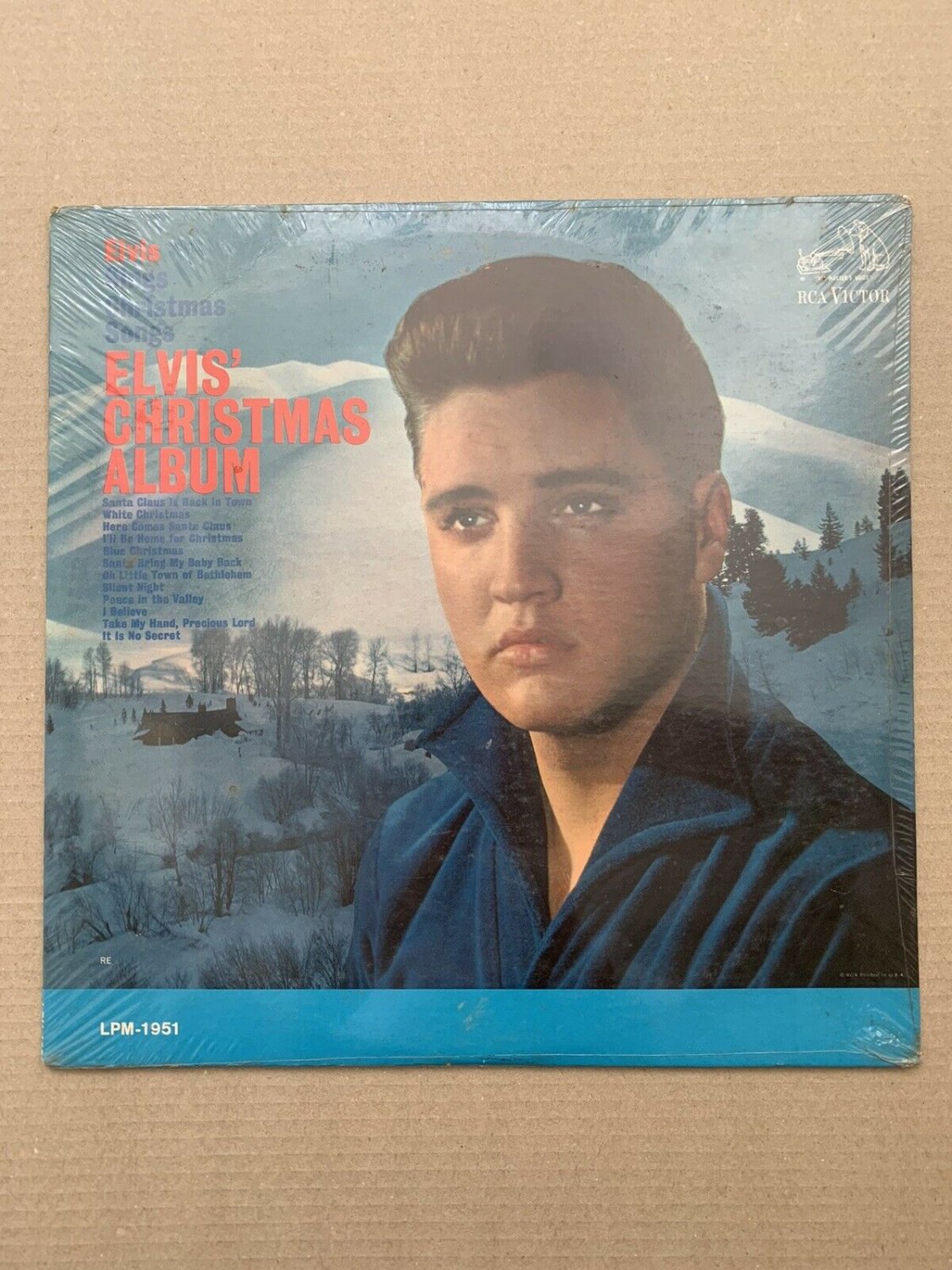 SEALED, Elvis Presley &acirc;�� Elvis' Christmas Album LPM-1951, Mono, US, 1964