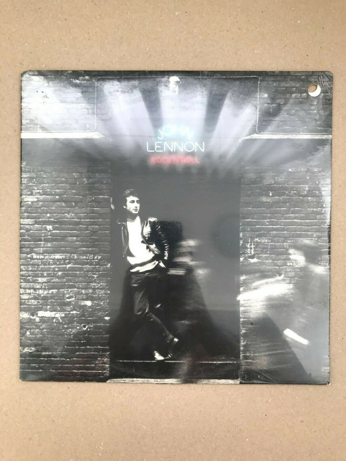 SEALED, John Lennon &acirc;��&acirc;�� Rock 'N' Roll SK-3419, punch hole, US, 1975