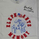 NEW, Autographed T-Shirt - Elephants Memory Gary Van Slyoe & Adam Ippolito, XL