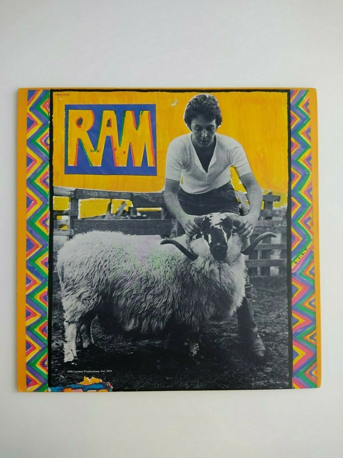 Paul & Linda McCartney - Ram SMAS-3375, Los Angeles pressing, Stereo, US