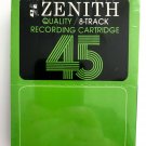 SEALED, Zenith Blank 8-track cartridge, green 45 min