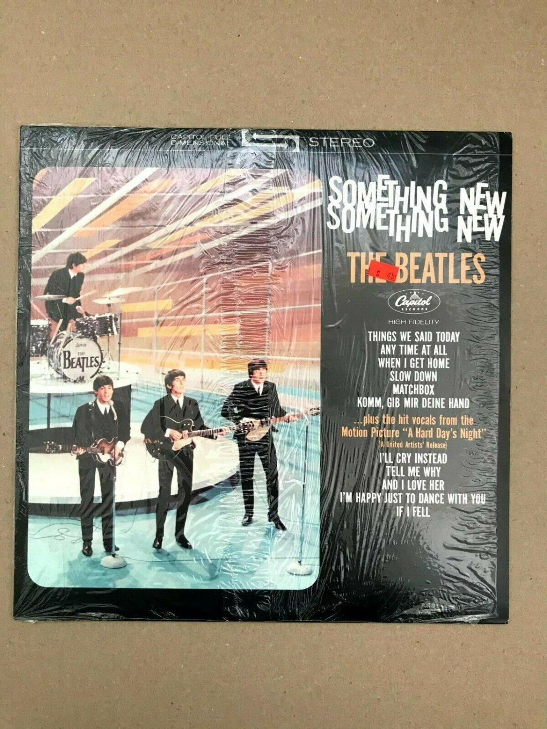 The Beatles â��â�� Something New ST-2108, Repress, Stereo, SRC, Original Shrink