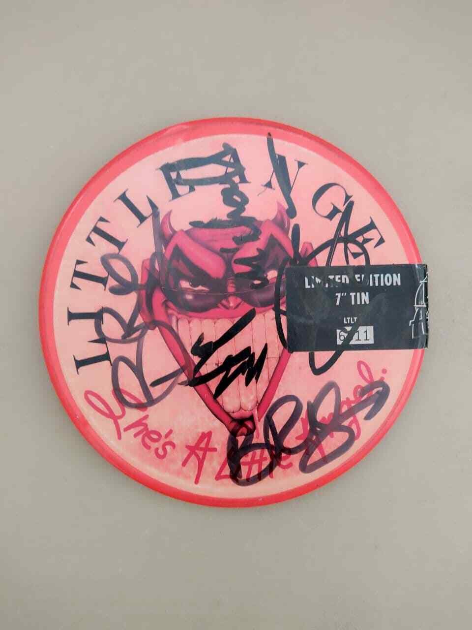 SIGNED by Little Angels &acirc;��&acirc;�� She's A Little Angel LTLT 7, Limited Edition, Tin Box