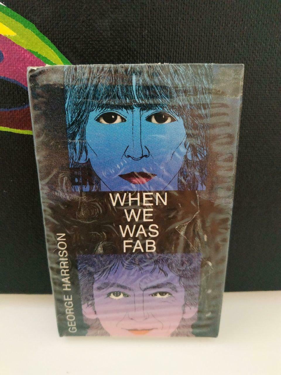 SEALED cassette, George Harrison â��â�� When We Was Fab 9-28131-4, 1987