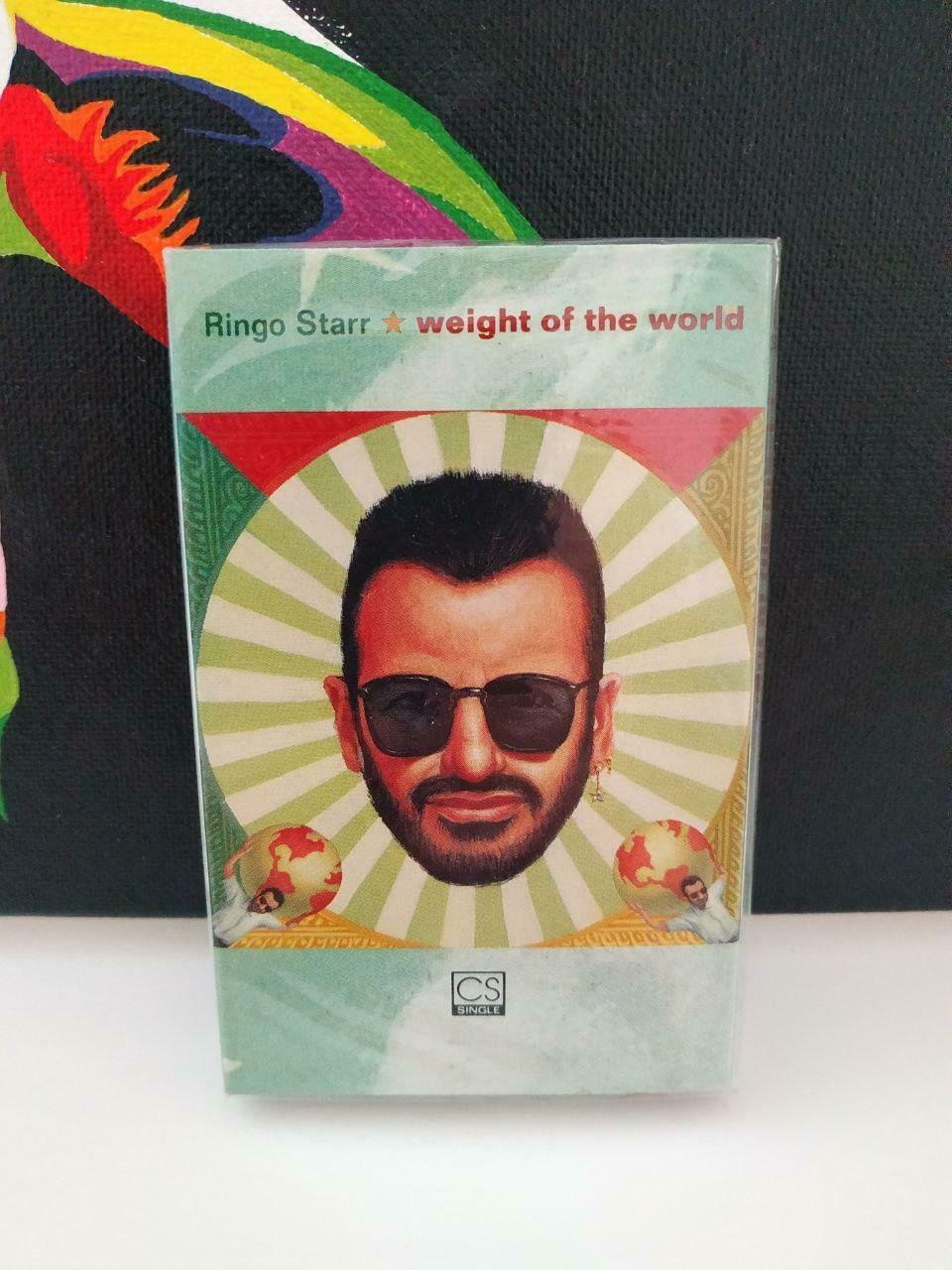SEALED cassette, Ringo Starr ‎– Weight Of The World 01005-81003-4, 1992