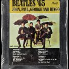 SEALED, The Beatles – Beatles '65 8XT-2228, 8-Track Stereo Cartridge, US, 1969