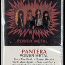 SEALED, Pantera - Power Metal MMR-1988C, Audio Cassette, 1st edition, US, 1988