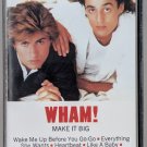 SEALED, Wham! – Make It Big FCT 39595, Audio Cassette, 1st edition, US, 1984 SEALED, Wham! – Make It Big FCT 39595, Audio Cassette, 1st edition, US, 1984