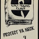 SEALED, Wu-Tang Clan - Protect Ya Neck, Cassette, Single, 1st edition, US, 1993 SEALED, Wu-Tang Clan - Protect Ya Neck, Cassette, Single, 1st edition, US, 1993