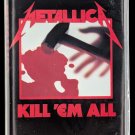 SEALED, Metallica ‎– Kill 'Em All 60766-4, Audio Cassette, Reissue, SR, US, 1992