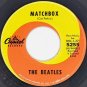 The Beatles - Slow Down / Matchbox 5255, 45 RPM, Single, East Coast, US, 1964