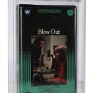 Blow Out, T-120 VHS, Beckett VG/EX 6.5, Signed by John Lithgow, US, 1981