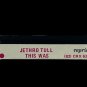RE-SEALED, Jethro Tull - This Was CRX 6336, slipcase, audio cassette, US, 1968