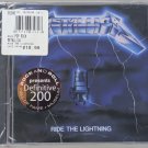 SEALED, Metallica - Ride the Lightning, Audio CD, Hype Sticker, US, 1990