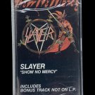 SEALED, Slayer – Show No Mercy MBR 1013, Audio Cassette, Reissue, US, 1986 SEALED, Slayer – Show No Mercy MBR 1013, Audio Cassette, Reissue, US, 1986