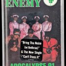 SEALED, Public Enemy – Apocalypse 91, Audio Cassette, Hype Sticker, US, 1991
