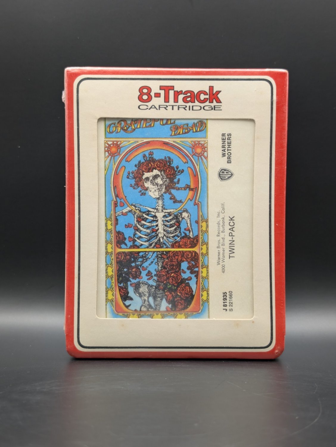 SEALED, Grateful Dead J 81935, 8-Track Cartridge, Club Edition, US, 1970's