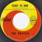 The Beatles - Ticket To Ride / Yes It Is 5407, 45 RPM, 1st pressing, US, 1965