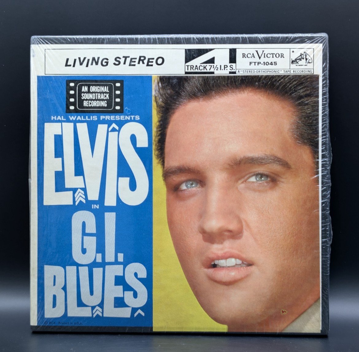SEALED, Elvis Presley &acirc;�� G. I. Blues FTP-1045, 4-Track, Reel-To-Reel, US, 1960