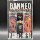 SEALED, Banned The Soundtrack Mixed & Chopped BTR1142, Audio Cassette, US, 2000