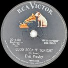 Elvis Presley – Good Rockin' Tonight 20-6381, Shellac, 10", 78 RPM, US, 1955 Elvis Presley – Good Rockin' Tonight 20-6381, Shellac, 10", 78 RPM, US, 1955