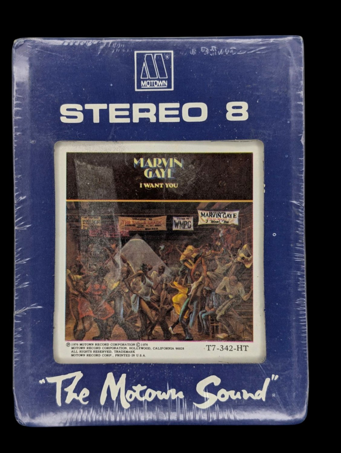 SEALED, Marvin Gaye &acirc;�� I Want You T7-342-HT, 8-Track Cartridge, Promo, US, 1976