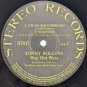 Sonny Rollins - Way Out West AJAZ 7530, 2xLP, 45 RPM, Numbered #0443, US, 2003